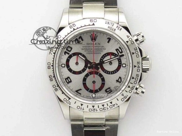 0517 Stretchable Daytona 116515 QF 1:1 Best Edition Black RG Dial on Oysterflex Rubber Strap SA 2273